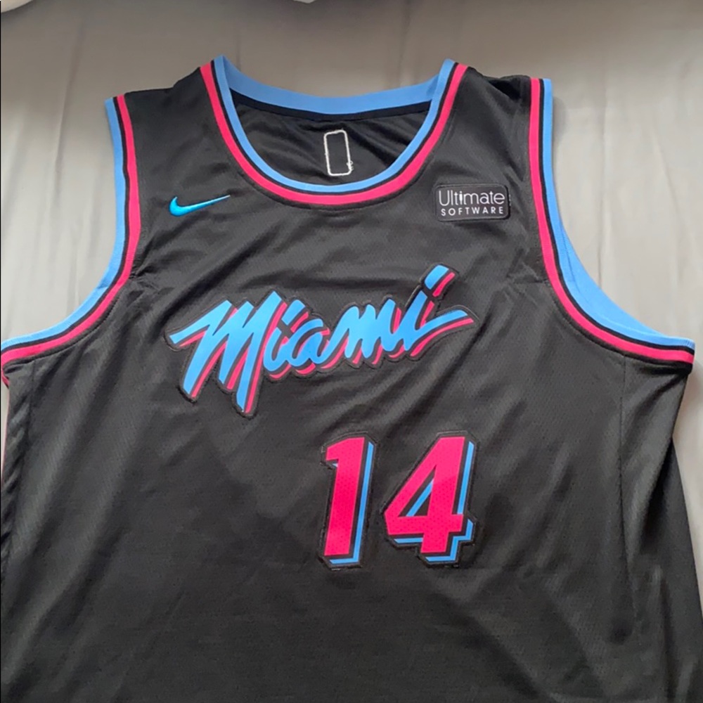 Offical Tyler Herro Miami vice jersey #14